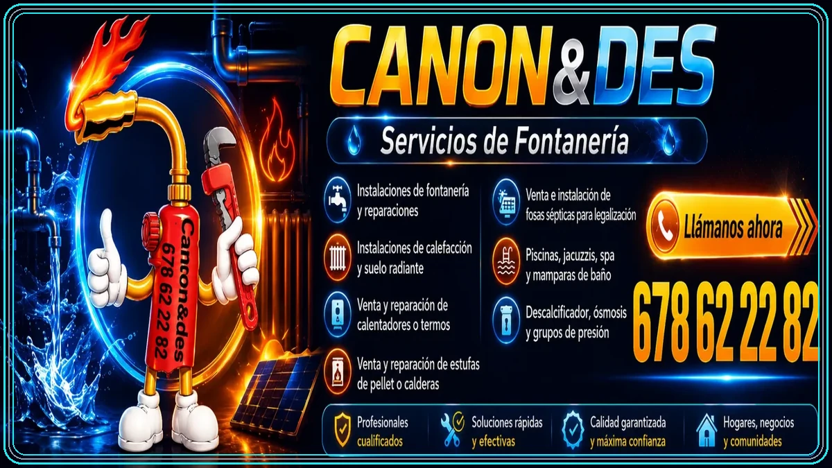 Canon & Des Servicios de Fontanería
